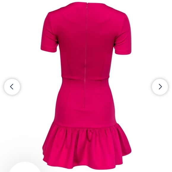 Opening Ceremony M Vibrant Pink Ruffle Dress - Picture 2 of 4